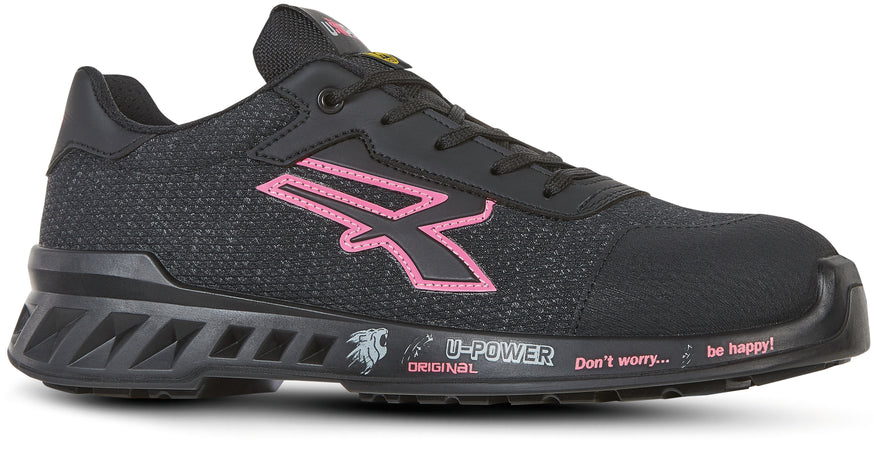 U-Power Scarpe Antinfortunistica Donna Basse S1P Src Esd Michelle Col. Antracite Mis. 37