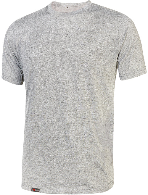 U-Power T-Shirt Linear Col. Grigio Chiaro Mis. L