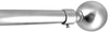 Utilia Bastone Per Tende Globo Estensibile Cm. 71÷122 Col. Argento