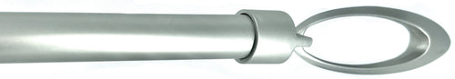 Utilia Bastone Per Tende Orbita Estensibile Cm. 71÷122 Col. Argento