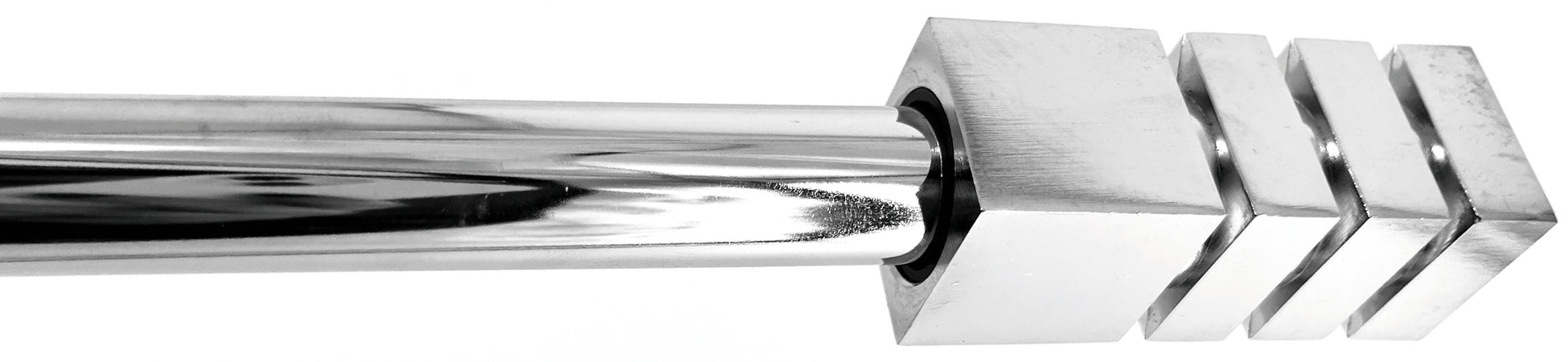 Utilia Bastone Per Tende Tokyo Estensibile Cm. 71÷122 Col. Acciaio