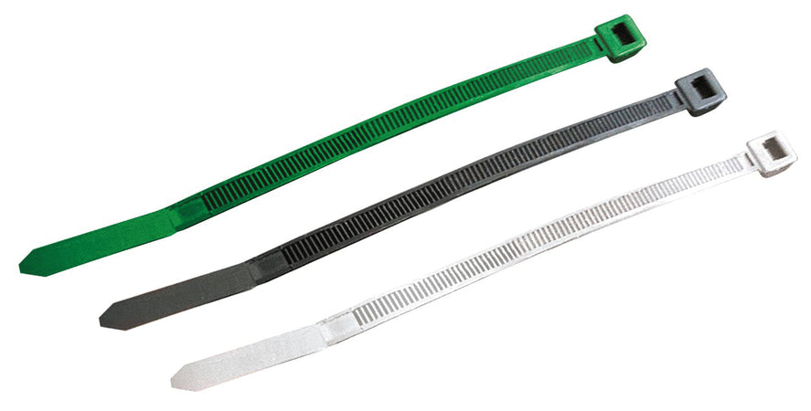 Utilia Fascetta Di Cablaggio 100 Pz. Col. Verde Mm. 180X4,5