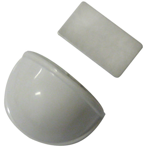 Utilia Fermaporte Magnetico Adesivo Blister 1 Pz Bianco 12.00 Confezioni