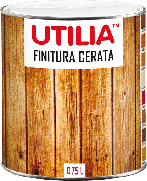 Utilia Finitura Cerata Ml. 750 Noce Scuro 6.00 Pz