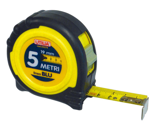 Utilia Flessometro Linea Blu Mt. 5X19 Mm. 12.00 Pz