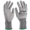 Utilia Guanti Antitaglio In Nylon/Poliuretano Col. Grigio Tg. 8 12.00 Paia