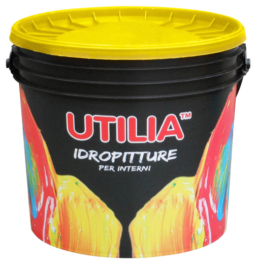 Utilia Idropittura Lavabile Col. Bianco Lt. 4