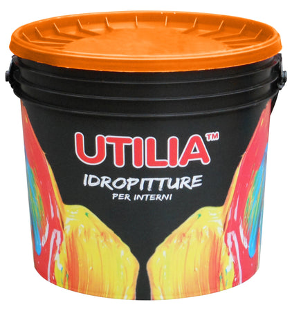 Utilia Idropittura Semilavabile Col. Bianco Lt. 4