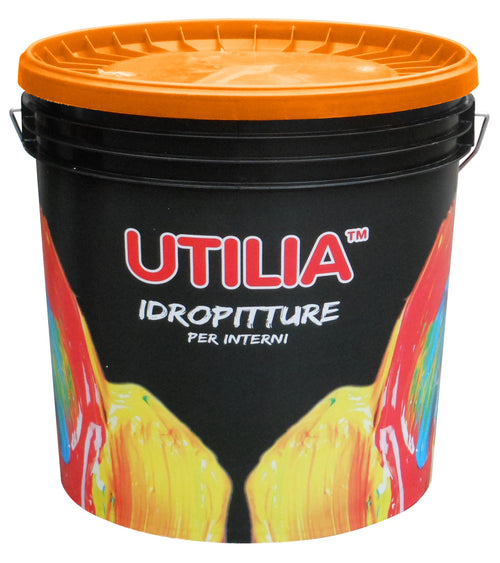 Utilia Idropittura Semilavabile Col. Bianco Lt.14