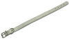 Utilia Pet Collare In Cuoio Di Bufalo Sfoderato Cm. 51X2,5 Col. Grigio