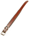 Utilia Pet Collare In Cuoio Fodera Imbottita Cm. 61X3,5