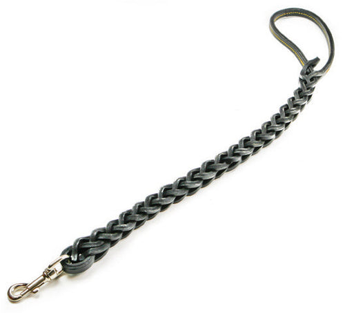 Utilia Pet Guinzaglio In Cuoio Tripla Treccia Cm. 75 Col. Assortiti