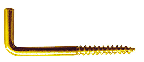 Utilia Rampino A Vite In Ottone Lucido Mm. 16X40 2.00 Centinaia