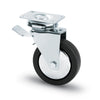 Utilia Ruota Girevole Per Mobili Con Freno Mm. 100-Piastra Mm. 84X102