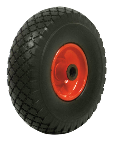 Utilia Ruota Piena Per Carrelli Portasacchi Cerchione Acciaio Ø Mm.260