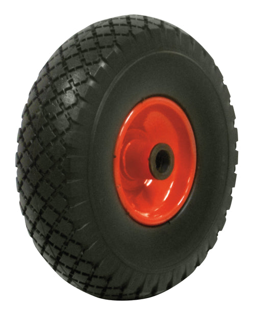 Utilia Ruota Piena Per Carrelli Portasacchi Cerchione Acciaio Ø Mm.260