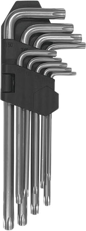 Utilia Serie Chiavi Maschio Torx Lunghe Con Foro Pz. 9
