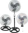 Ventilatore 3 In 1 (Piantana-Tavolo-Muro) 65 W Ø Cm. 45