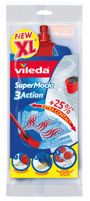 Vileda Fiocco Supermocio 3Action Xl