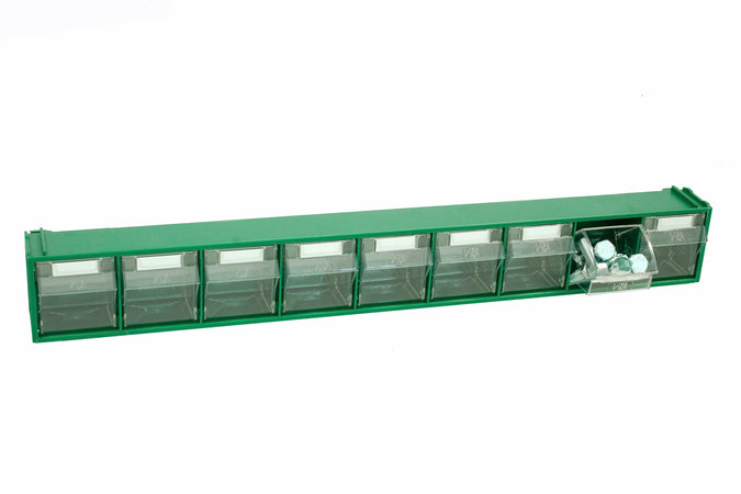 Vipa Cassettiera Componibile Fox 101 Verde 9 Cassetti Mm. 600X68X76 H