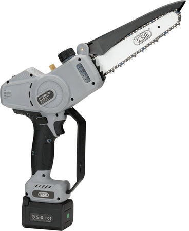 Volpi Mini Sega Per Potatura A Batteria Kvs6000 2 Batterie Al Litio 21,6V - 4 Ah