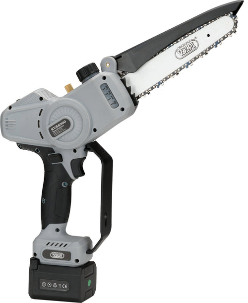 Volpi Mini Sega Per Potatura A Batteria Kvs6000 2 Batterie Al Litio 21,6V - 4 Ah