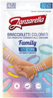 Zanzarella Braccialetti Anti-Zanzara Family 25 Pz.