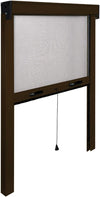 Zanzariera Verticale In Kit Col. Marrone (Ral 8017) Cm.120X160