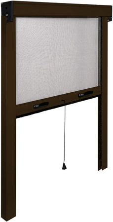 Zanzariera Verticale In Kit Col. Marrone (Ral 8017) Cm.140X240