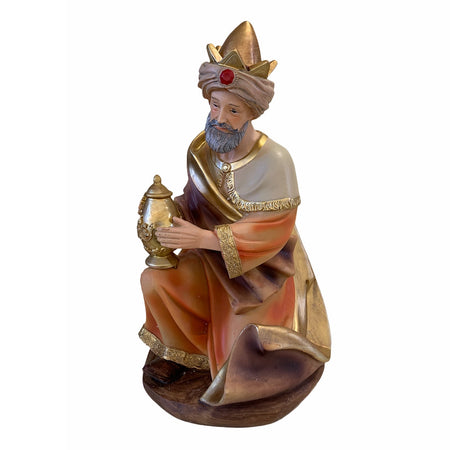 Set dei 3 re magi per presepe decorazione natalizia soggetti natività