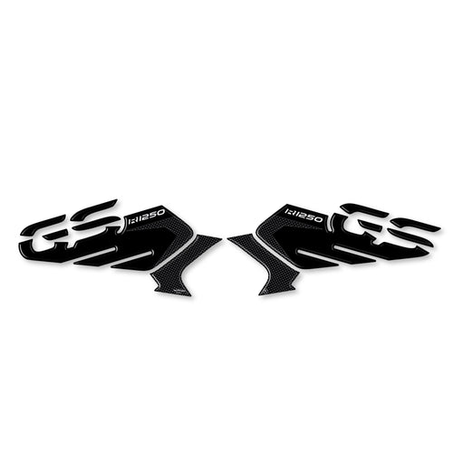 2 ADESIVI in resina gel 3D PROTEZIONI LATERALI compatibili PER MOTO BMW GS R1250