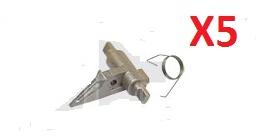 5XUpper Picker Finger W/Spring Phaser 5500,5550 DC 450i 550i