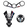 KIT S1000 RR 3 ADESIVI 3D PROTEZIONI COMPATIBILI CON MOTO BMW S1000RR 2009-2011