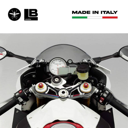 KIT S1000 RR 3 ADESIVI 3D PROTEZIONI COMPATIBILI CON MOTO BMW S1000RR 2009-2011
