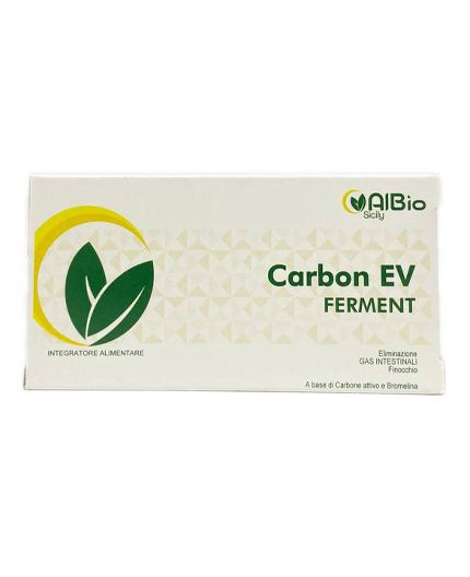 Carbonev 30 caps. Fermenti, Finocchio, Anice, Carvi, Bromelina, Melissa favorisce l’eliminazione dei Gas intestinali