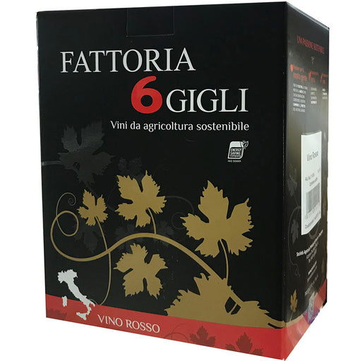 Bag In Box Merlot Igt Tre Venezie 2023 - Fattoria 6 Gigli