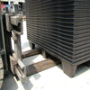 Pallet In Plastica Riciclata Pp 400X600X124 Mm Con 4 Piedi Piano Forato Portata Statica 500 Kg Dinamica 400 Kg Nero