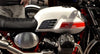 2 PROTEZIONI GINOCCHIA LATERALI SERBATOIO 3D compatibili per MOTO GUZZI V7 NEW