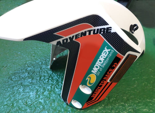 ADESIVI LATERALI PARAFANGO GEL 3D compatibili per KTM 1050-1090-1190 ADVENTURE