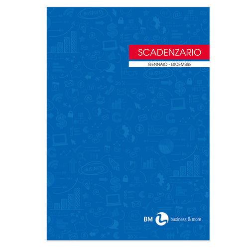 Scadenzario Gen-Dic 24Fg Uso Mano 17X24Cm Bm