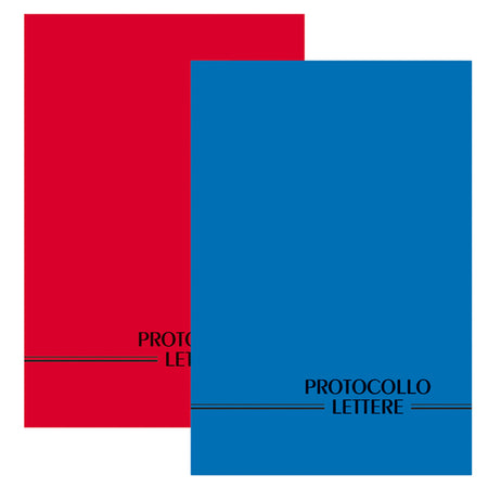 Registro Protocollo Lettere Ricevute-Spedite 21X31Cm 100Fg Bm