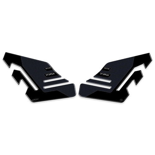 2 PROTEZIONI LATERALI SERBATOIO in GEL 3D compatibili per moto BENELLI TRK 502
