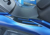 ADESIVI 3D PROTEZIONE PEDANE LATERALI compatibili kymco XCITING S 400 2018-2023