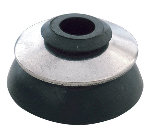 Cappellotto Con Gomma Epdm (Cf. 100 Pz.) Col. Inox