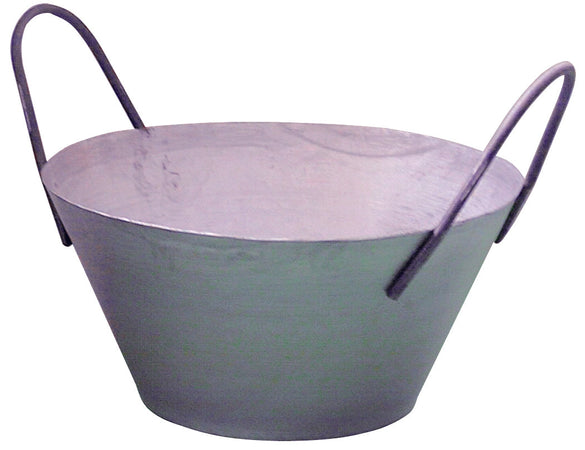 Cardarella In Ferro Stampato 2 Manici Lt. 4 Ø Cm. 35