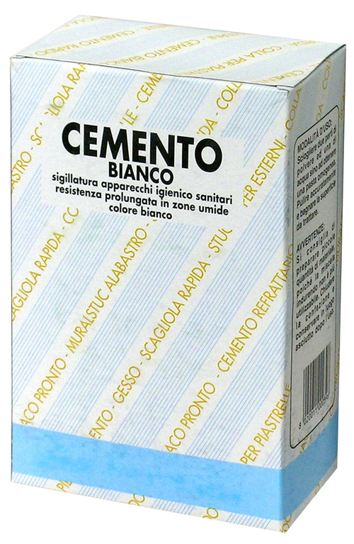 Cemento In Polvere Bianco Kg. 1 12.00 Pz