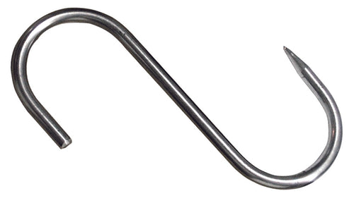 Gancio Per Macellaio Fisso Mis.140X6 10.00 Pz