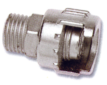 Globex Raccordo Filettato Per Compressori Fil. 1/4 M
