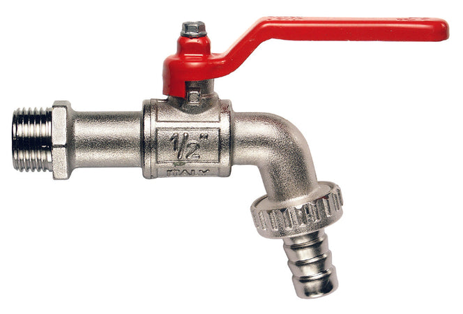 Itap Rubinetto Portagomma A Sfera In Ottone Art. 132 Mis.3/4 6.00 Pz