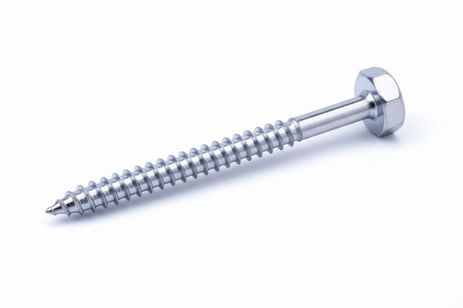 Mustad Vite Mordente Per Legno Kovervit Aa Mm.6,5X160